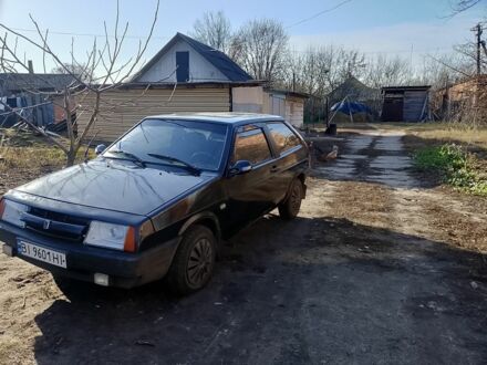 Чорний ВАЗ 2108, об'ємом двигуна 1.3 л та пробігом 97 тис. км за 618 $, фото 1 на Automoto.ua