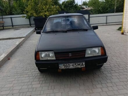 Черный ВАЗ 2108, объемом двигателя 1.6 л и пробегом 200 тыс. км за 716 $, фото 1 на Automoto.ua