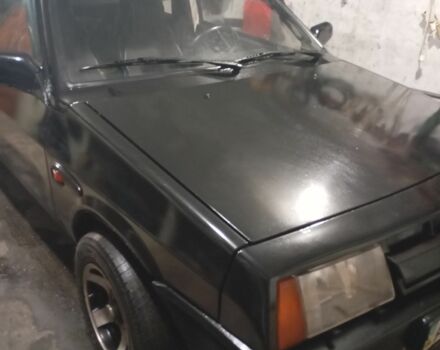 Черный ВАЗ 2108, объемом двигателя 1.3 л и пробегом 100 тыс. км за 1060 $, фото 1 на Automoto.ua