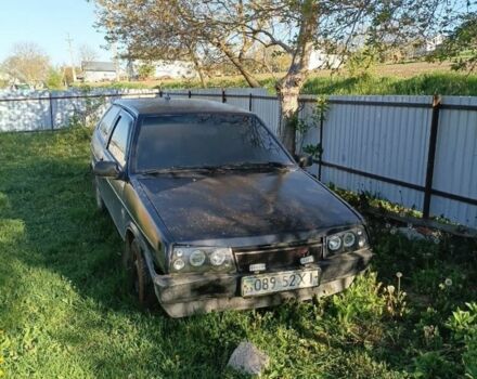 Черный ВАЗ 2108, объемом двигателя 1.3 л и пробегом 10 тыс. км за 450 $, фото 1 на Automoto.ua
