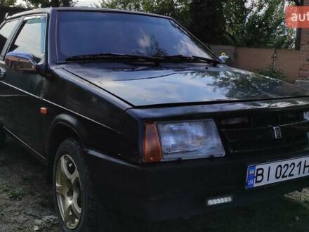 ВАЗ 2108 1990 у Лохвице на Automoto.ua Чорний ВАЗ 2108, об'ємом двигуна 1.29 л та пробігом 200 тис. км за 1100 $, фото 1 на Automoto.ua