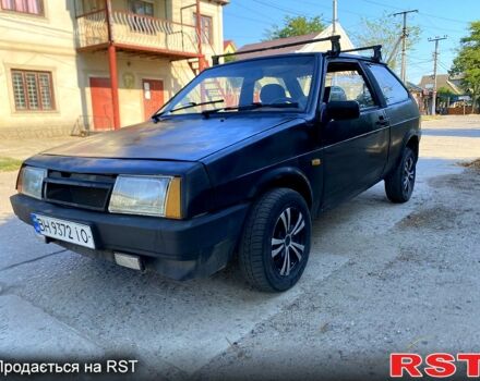 Черный ВАЗ 2108, объемом двигателя 1.5 л и пробегом 200 тыс. км за 900 $, фото 1 на Automoto.ua