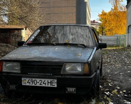 Черный ВАЗ 2108, объемом двигателя 1.6 л и пробегом 1000 тыс. км за 300 $, фото 1 на Automoto.ua