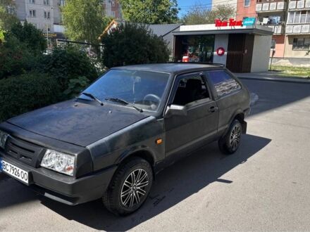Черный ВАЗ 2108, объемом двигателя 1.3 л и пробегом 55 тыс. км за 1300 $, фото 1 на Automoto.ua