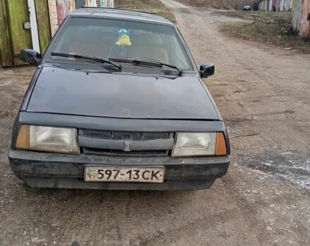 Черный ВАЗ 2108, объемом двигателя 1 л и пробегом 999 тыс. км за 694 $, фото 1 на Automoto.ua