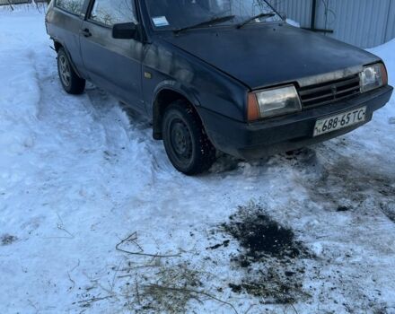 Черный ВАЗ 2108, объемом двигателя 1.5 л и пробегом 59 тыс. км за 700 $, фото 1 на Automoto.ua