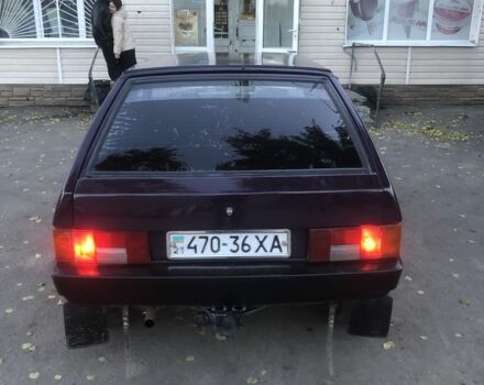 Фиолетовый ВАЗ 2108, объемом двигателя 1.5 л и пробегом 120 тыс. км за 918 $, фото 1 на Automoto.ua