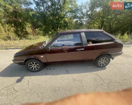 Фиолетовый ВАЗ 2108, объемом двигателя 1.5 л и пробегом 10 тыс. км за 1700 $, фото 3 на Automoto.ua