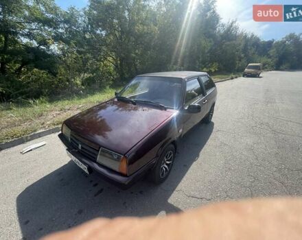 Фиолетовый ВАЗ 2108, объемом двигателя 1.5 л и пробегом 10 тыс. км за 1700 $, фото 2 на Automoto.ua