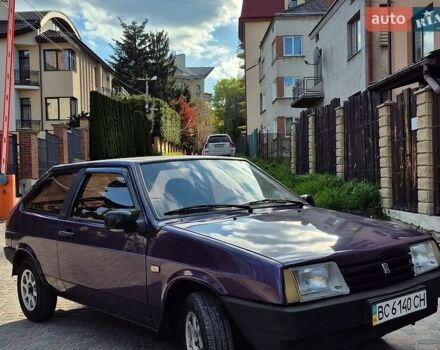 Фиолетовый ВАЗ 2108, объемом двигателя 1.5 л и пробегом 120 тыс. км за 1499 $, фото 1 на Automoto.ua