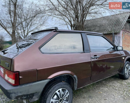 Коричневый ВАЗ 2108, объемом двигателя 1.29 л и пробегом 18 тыс. км за 1500 $, фото 1 на Automoto.ua