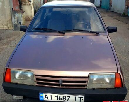 Коричневый ВАЗ 2108, объемом двигателя 1.3 л и пробегом 190 тыс. км за 1500 $, фото 1 на Automoto.ua