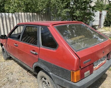 Красный ВАЗ 2108, объемом двигателя 1.5 л и пробегом 58 тыс. км за 521 $, фото 3 на Automoto.ua