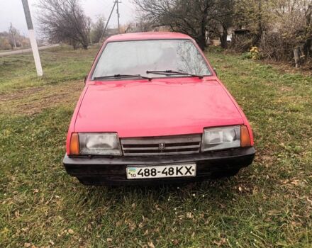 Красный ВАЗ 2108, объемом двигателя 1.5 л и пробегом 80 тыс. км за 600 $, фото 3 на Automoto.ua