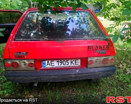 Красный ВАЗ 2108, объемом двигателя 1.3 л и пробегом 0 тыс. км за 500 $, фото 1 на Automoto.ua