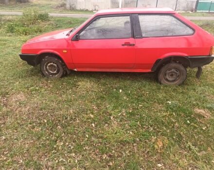 Красный ВАЗ 2108, объемом двигателя 1.5 л и пробегом 80 тыс. км за 600 $, фото 2 на Automoto.ua