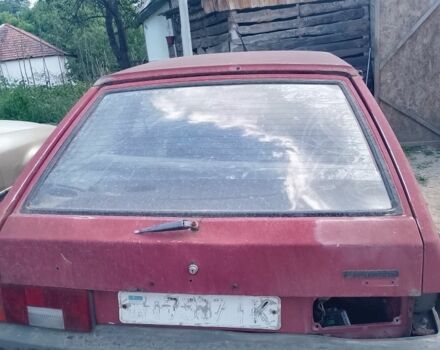 Красный ВАЗ 2108, объемом двигателя 1 л и пробегом 2 тыс. км за 255 $, фото 2 на Automoto.ua