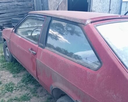 Красный ВАЗ 2108, объемом двигателя 1 л и пробегом 2 тыс. км за 255 $, фото 1 на Automoto.ua