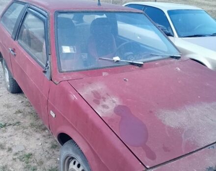Красный ВАЗ 2108, объемом двигателя 1 л и пробегом 2 тыс. км за 255 $, фото 3 на Automoto.ua