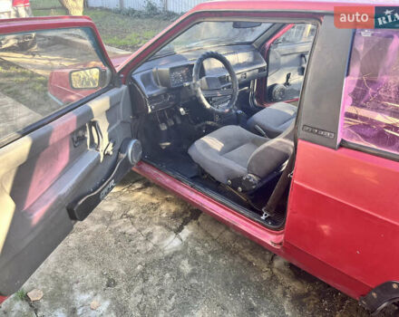 Красный ВАЗ 2108, объемом двигателя 1.29 л и пробегом 156 тыс. км за 1250 $, фото 7 на Automoto.ua