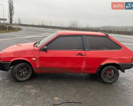 Красный ВАЗ 2108, объемом двигателя 1.3 л и пробегом 146 тыс. км за 700 $, фото 3 на Automoto.ua