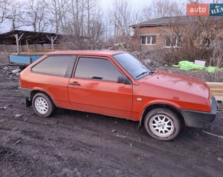 Красный ВАЗ 2108, объемом двигателя 1.3 л и пробегом 100 тыс. км за 1150 $, фото 5 на Automoto.ua
