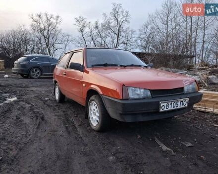 Красный ВАЗ 2108, объемом двигателя 1.3 л и пробегом 100 тыс. км за 1150 $, фото 4 на Automoto.ua