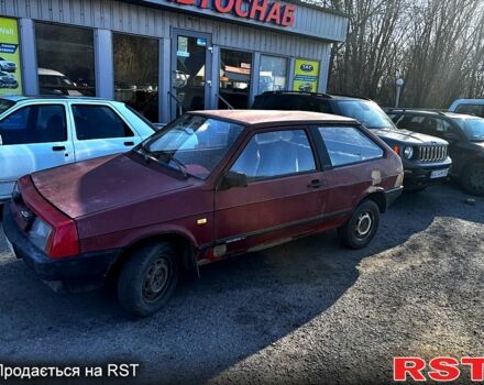 Красный ВАЗ 2108, объемом двигателя 1.3 л и пробегом 222 тыс. км за 750 $, фото 2 на Automoto.ua