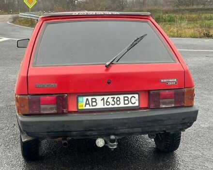 Красный ВАЗ 2108, объемом двигателя 1.3 л и пробегом 146 тыс. км за 700 $, фото 4 на Automoto.ua