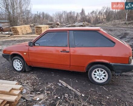 Красный ВАЗ 2108, объемом двигателя 1.3 л и пробегом 100 тыс. км за 1150 $, фото 3 на Automoto.ua
