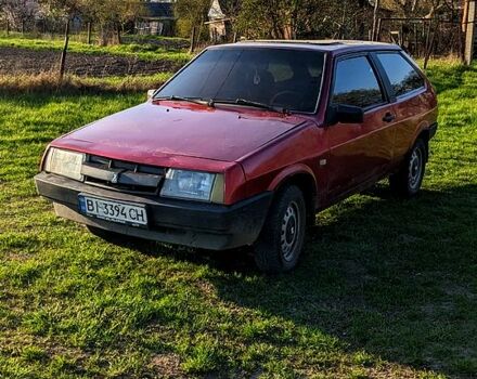 Красный ВАЗ 2108, объемом двигателя 1.3 л и пробегом 200 тыс. км за 950 $, фото 4 на Automoto.ua