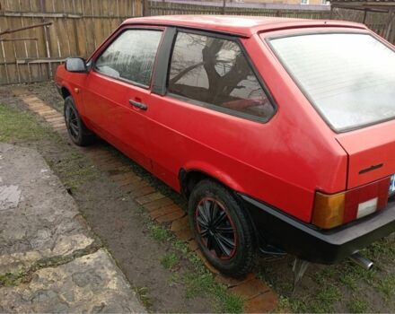 Красный ВАЗ 2108, объемом двигателя 1.5 л и пробегом 9 тыс. км за 1150 $, фото 1 на Automoto.ua