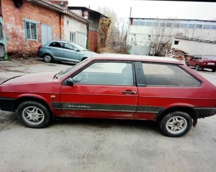 Красный ВАЗ 2108, объемом двигателя 1.3 л и пробегом 150 тыс. км за 750 $, фото 2 на Automoto.ua