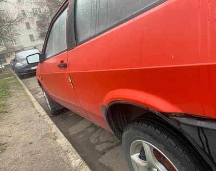 Красный ВАЗ 2108, объемом двигателя 1.3 л и пробегом 95 тыс. км за 996 $, фото 2 на Automoto.ua