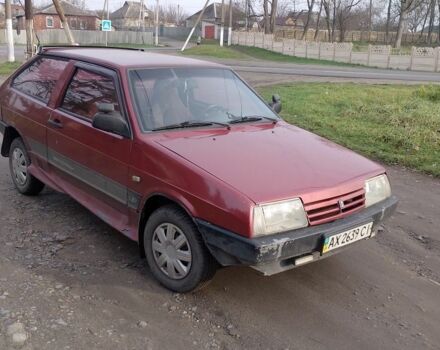 Красный ВАЗ 2108, объемом двигателя 2 л и пробегом 1000 тыс. км за 470 $, фото 1 на Automoto.ua