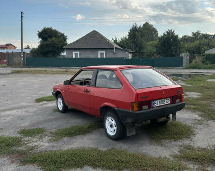 Червоний ВАЗ 2108, об'ємом двигуна 1.29 л та пробігом 220 тис. км за 893 $, фото 2 на Automoto.ua