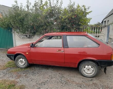 Красный ВАЗ 2108, объемом двигателя 1.3 л и пробегом 200 тыс. км за 1250 $, фото 3 на Automoto.ua