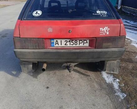 Червоний ВАЗ 2108, об'ємом двигуна 1.29 л та пробігом 150 тис. км за 1100 $, фото 6 на Automoto.ua