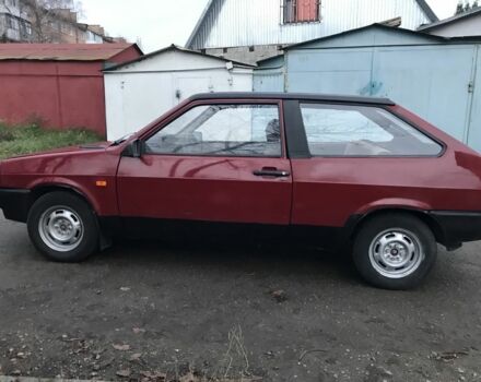 Красный ВАЗ 2108, объемом двигателя 1.3 л и пробегом 150 тыс. км за 670 $, фото 4 на Automoto.ua