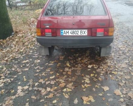 Червоний ВАЗ 2108, об'ємом двигуна 1.3 л та пробігом 111 тис. км за 1200 $, фото 3 на Automoto.ua