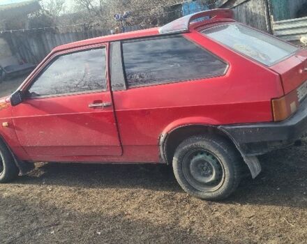 Красный ВАЗ 2108, объемом двигателя 1.3 л и пробегом 76 тыс. км за 689 $, фото 3 на Automoto.ua