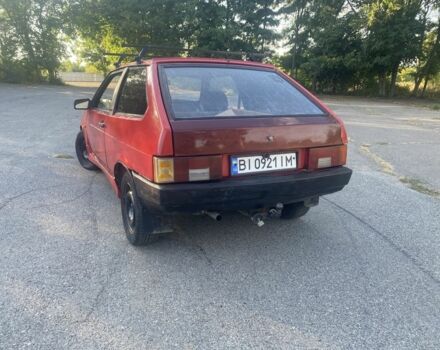 ВАЗ 2108 1987 в Лубнах на Automoto.ua Красный ВАЗ 2108, объемом двигателя 1.3 л и пробегом 1000 тыс. км за 1250 $, фото 4 на Automoto.ua