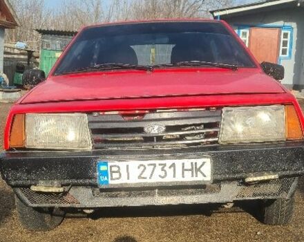 Красный ВАЗ 2108, объемом двигателя 1.3 л и пробегом 76 тыс. км за 689 $, фото 2 на Automoto.ua