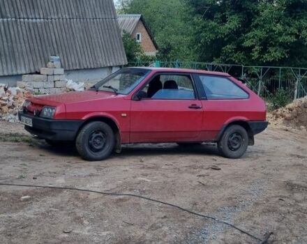 Красный ВАЗ 2108, объемом двигателя 1.3 л и пробегом 10 тыс. км за 850 $, фото 3 на Automoto.ua
