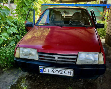 Красный ВАЗ 2108, объемом двигателя 1.3 л и пробегом 213 тыс. км за 1250 $, фото 3 на Automoto.ua
