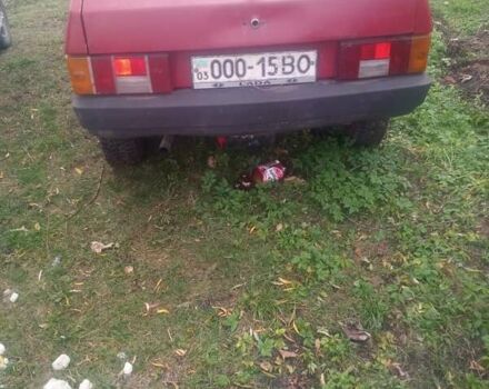 Червоний ВАЗ 2108, об'ємом двигуна 1.3 л та пробігом 300 тис. км за 220 $, фото 1 на Automoto.ua