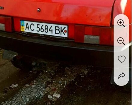 Красный ВАЗ 2108, объемом двигателя 1.3 л и пробегом 2 тыс. км за 550 $, фото 3 на Automoto.ua