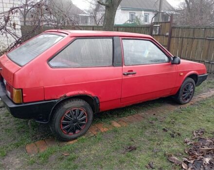 Красный ВАЗ 2108, объемом двигателя 1.5 л и пробегом 9 тыс. км за 1150 $, фото 3 на Automoto.ua