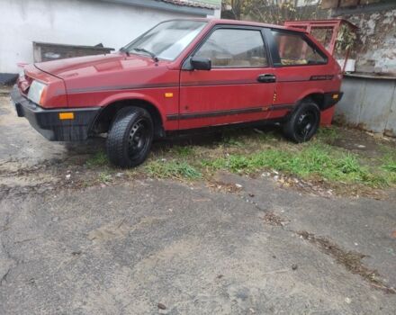 Красный ВАЗ 2108, объемом двигателя 1.3 л и пробегом 100 тыс. км за 1300 $, фото 2 на Automoto.ua
