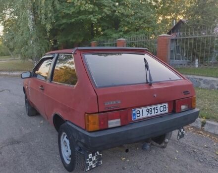 Красный ВАЗ 2108, объемом двигателя 1.3 л и пробегом 220 тыс. км за 599 $, фото 2 на Automoto.ua